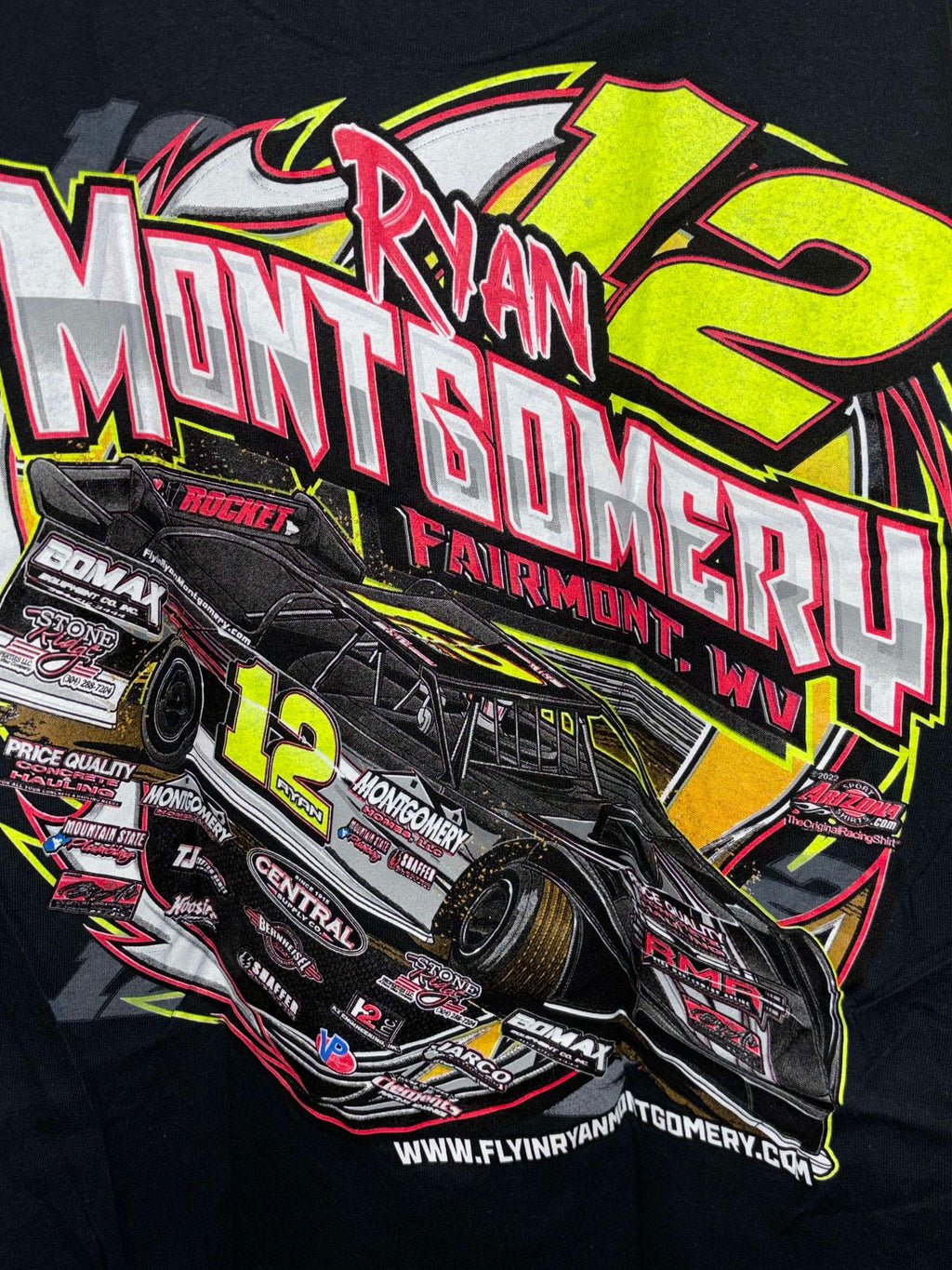 Ryan Montgomery 12 [YOUTH BLACK TEE]