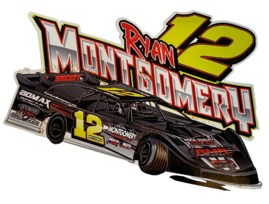 Montgomery 12 Car Decal [7D]