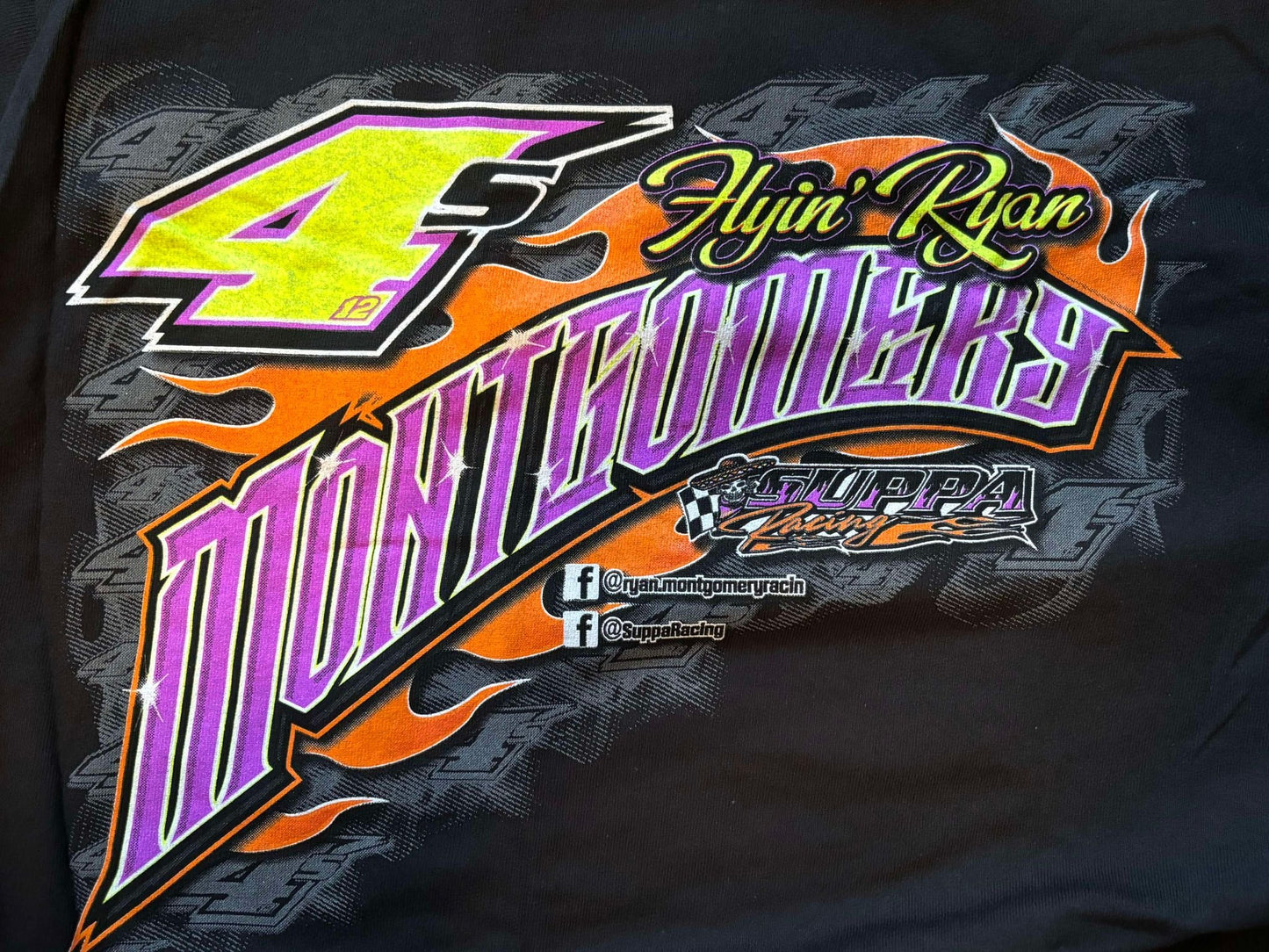 Flyin' Ryan Montgomery 4S [BLACK TEE]