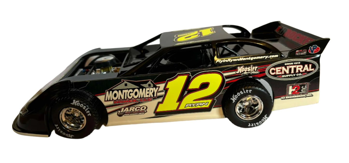 12 Montgomery Diecast Car Full Size