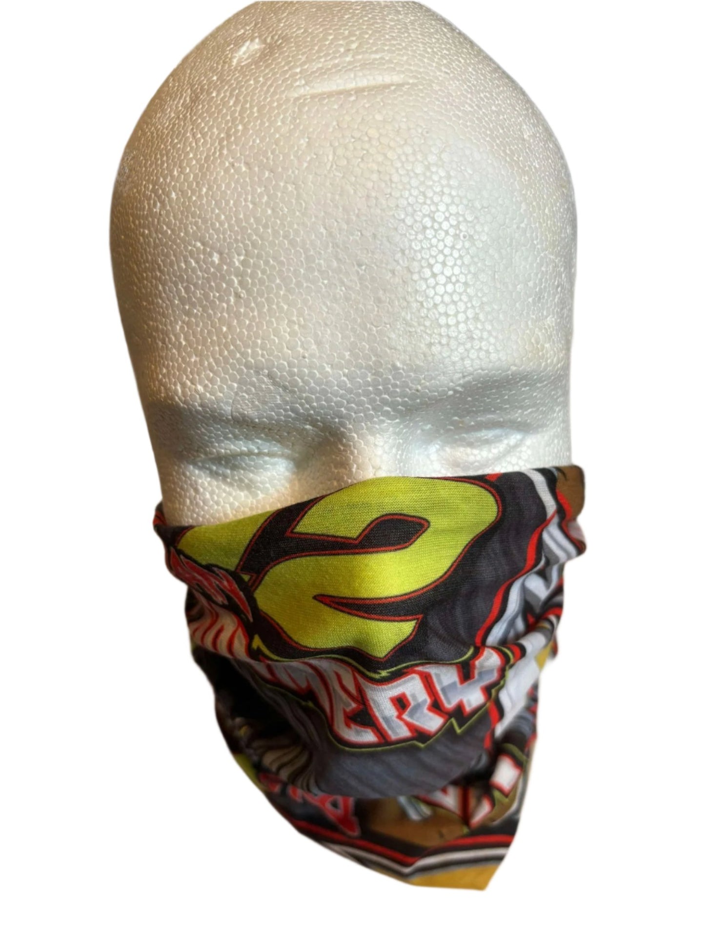 12  Montgomery Race Car Face Mask: Breathable Bandana