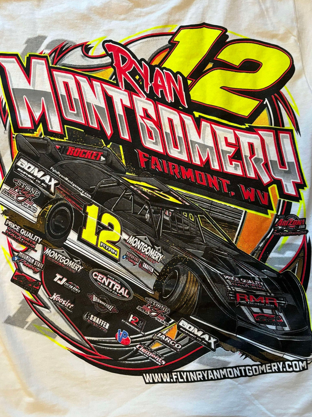 Ryan Montgomery 12 [YOUTH WHITE TEE]