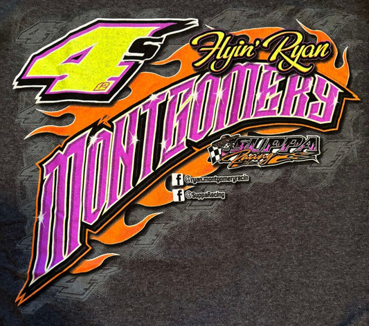 Flyin' Ryan Montgomery 4S [YOUTH GRAY TEE]