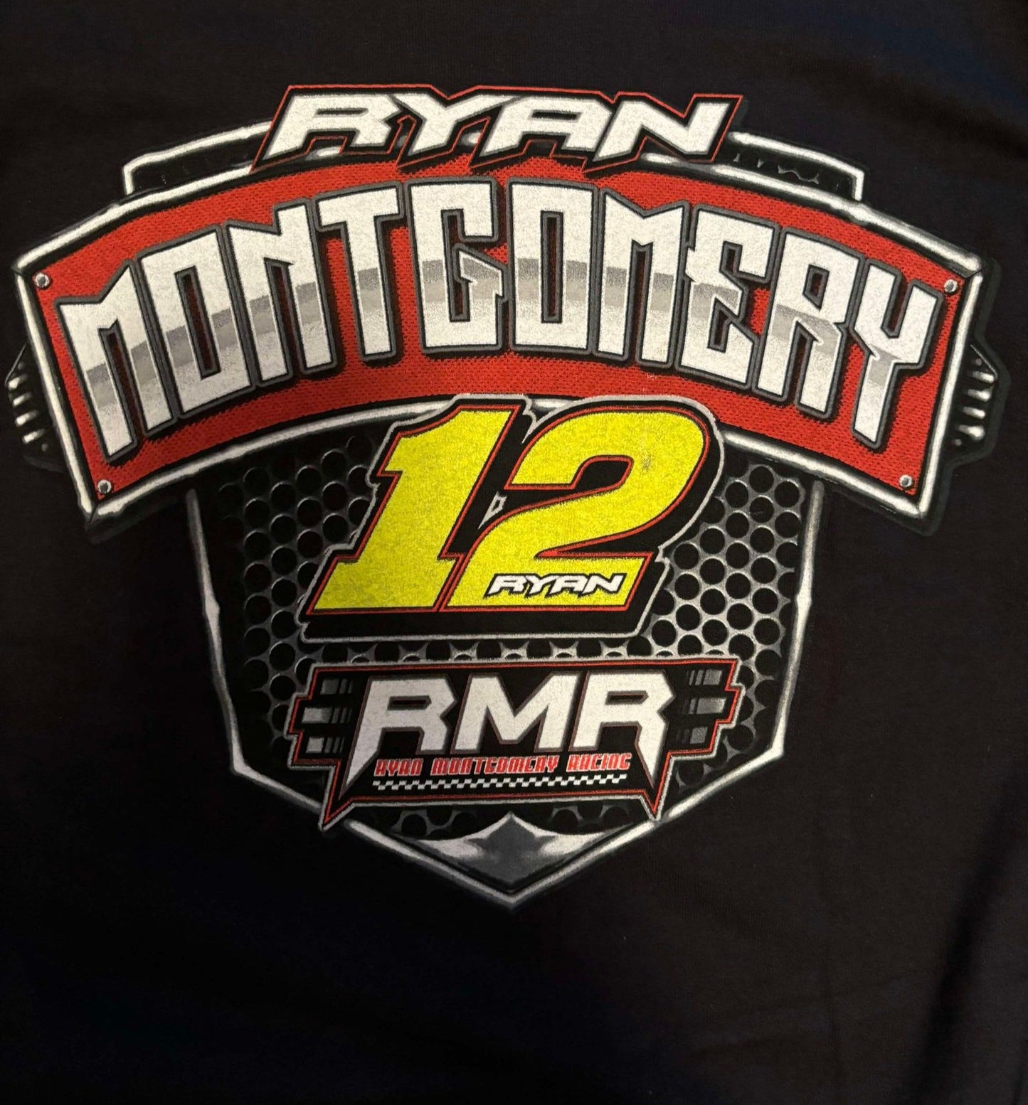 12 Ryan Montgomery [YOUTH BLACK HOODIE]