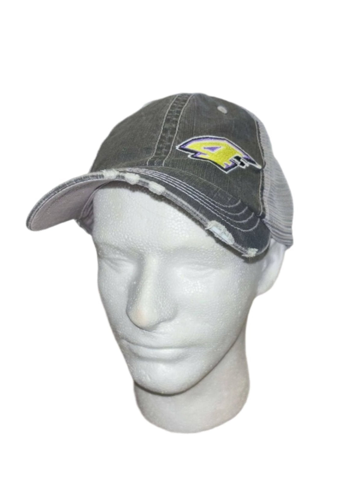 Gray Mesh Hat w/ #4S