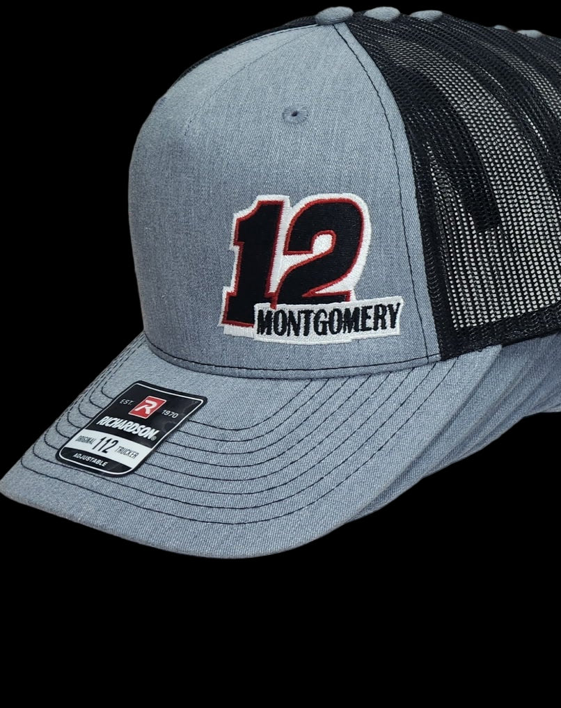 12 Montgomery Hat (GRAY) Richardson Trucker