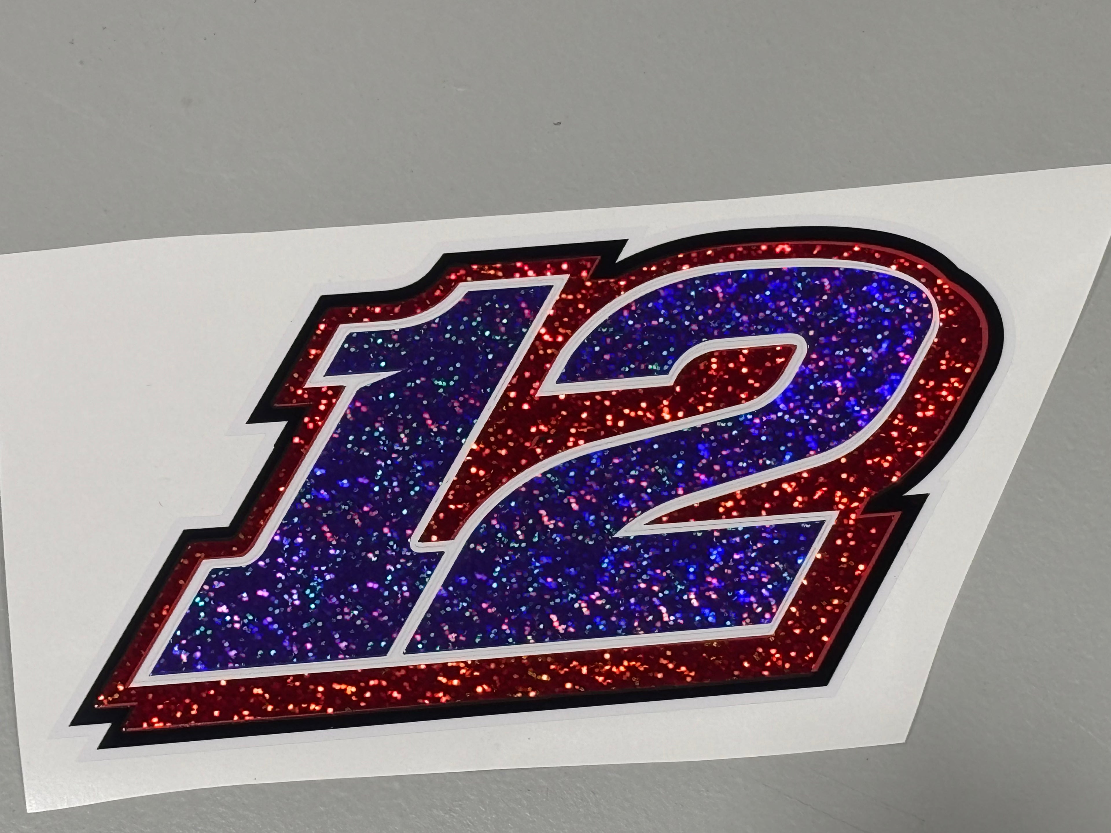 DOME 2025 NUMBER DECAL