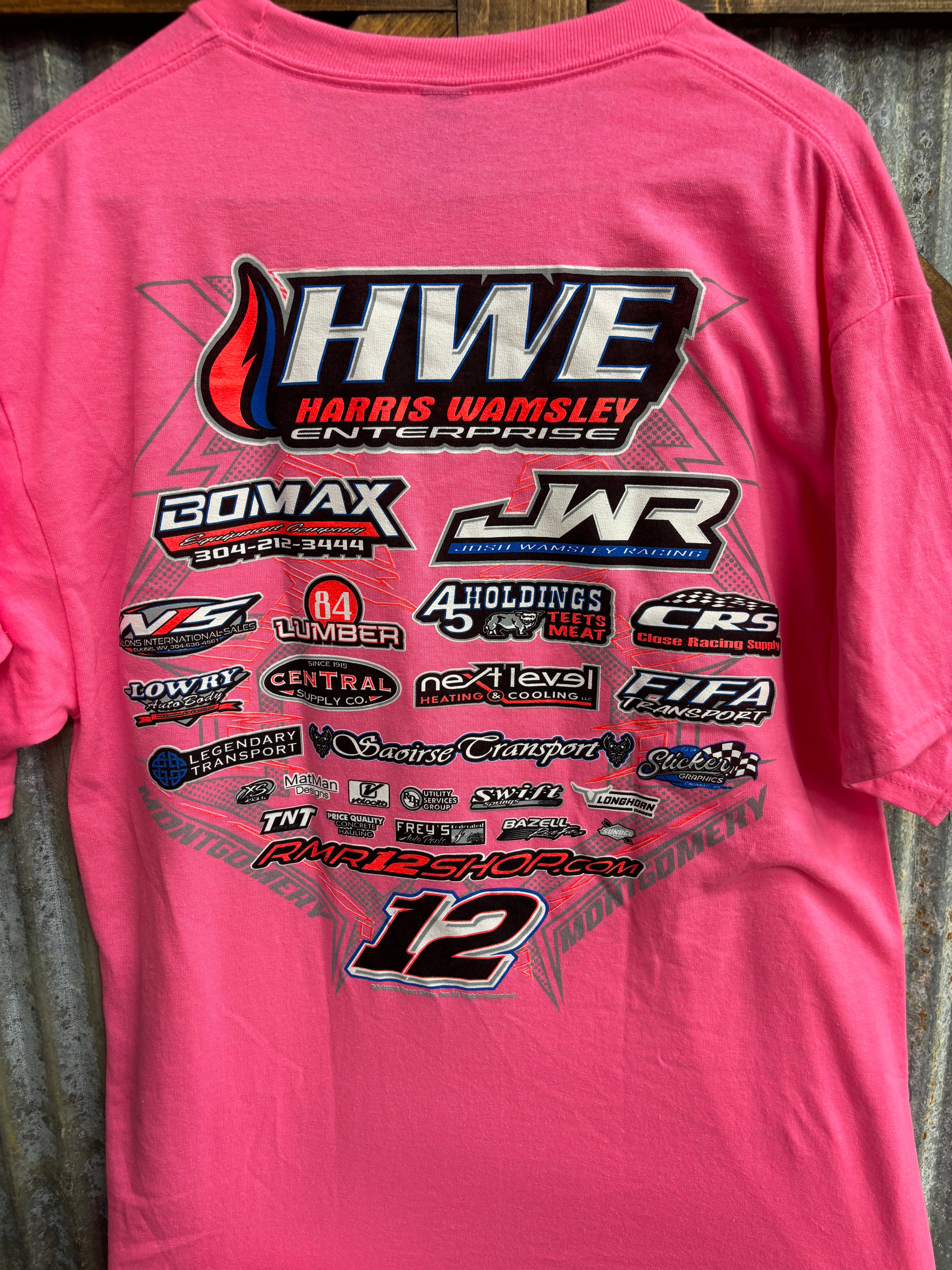 RMR & JWR Crew Shirt (Pink)