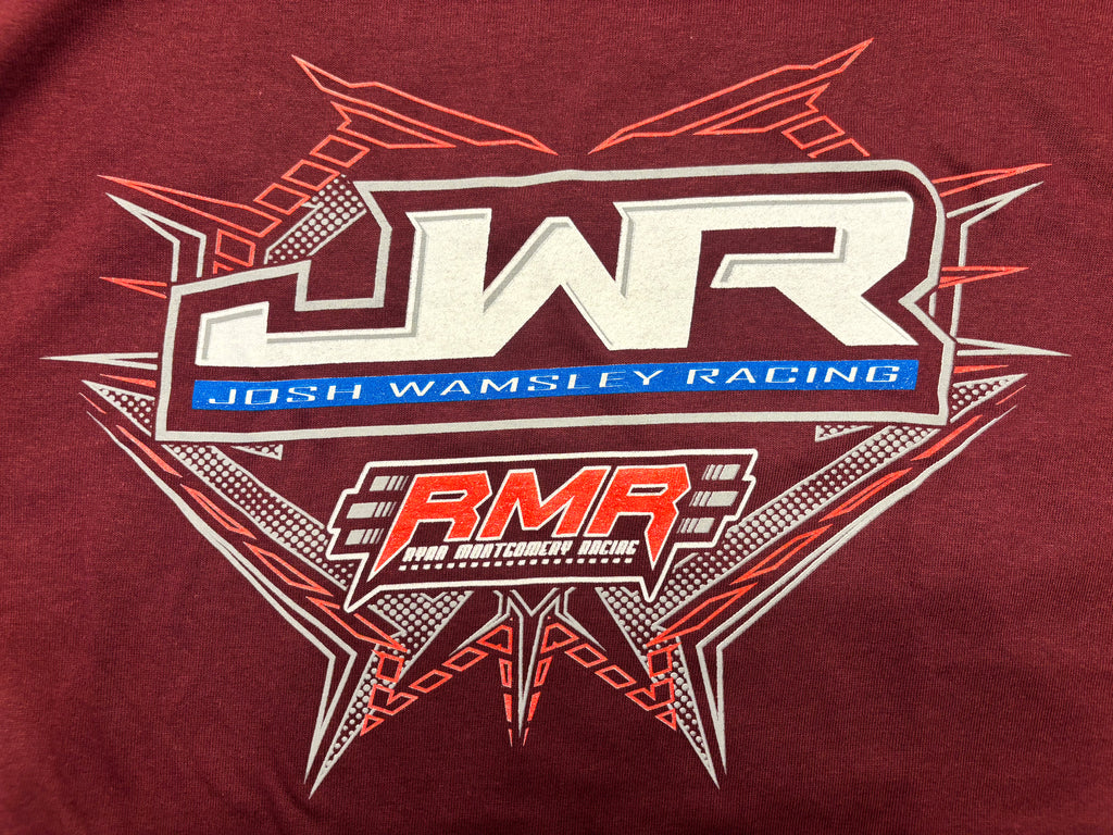 RMR & JWR Crew Shirt (Maroon) YOUTH