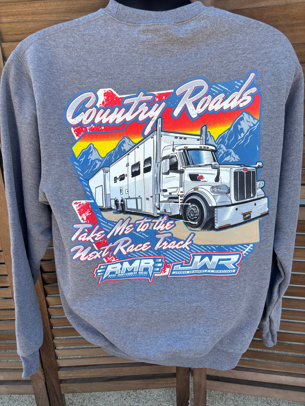 Country Roads RMR x JWR  [Heather Gray CREWNECK YOUTH]