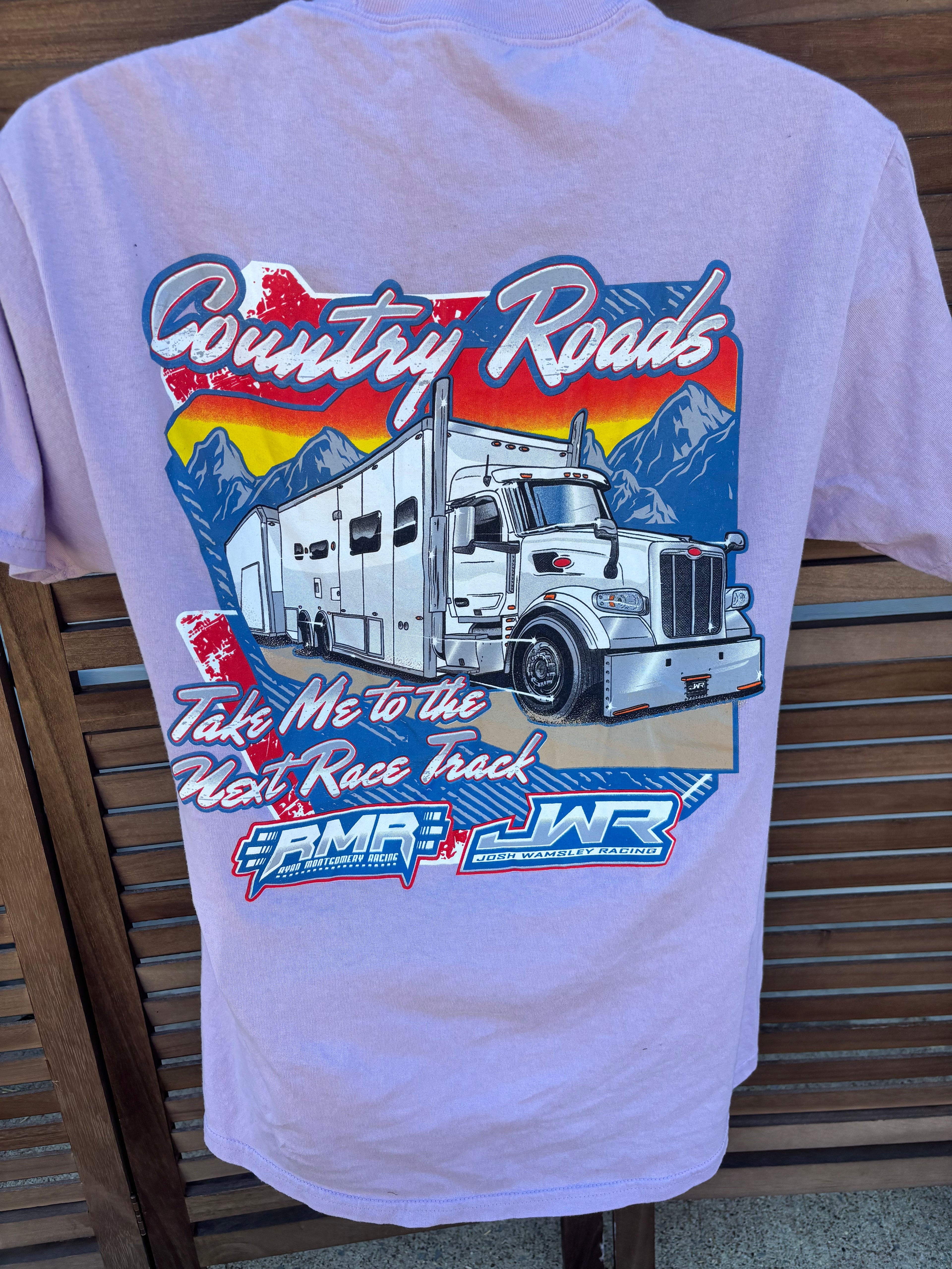 Country Roads RMR x JWR  [Lavender TSHIRT Youth]