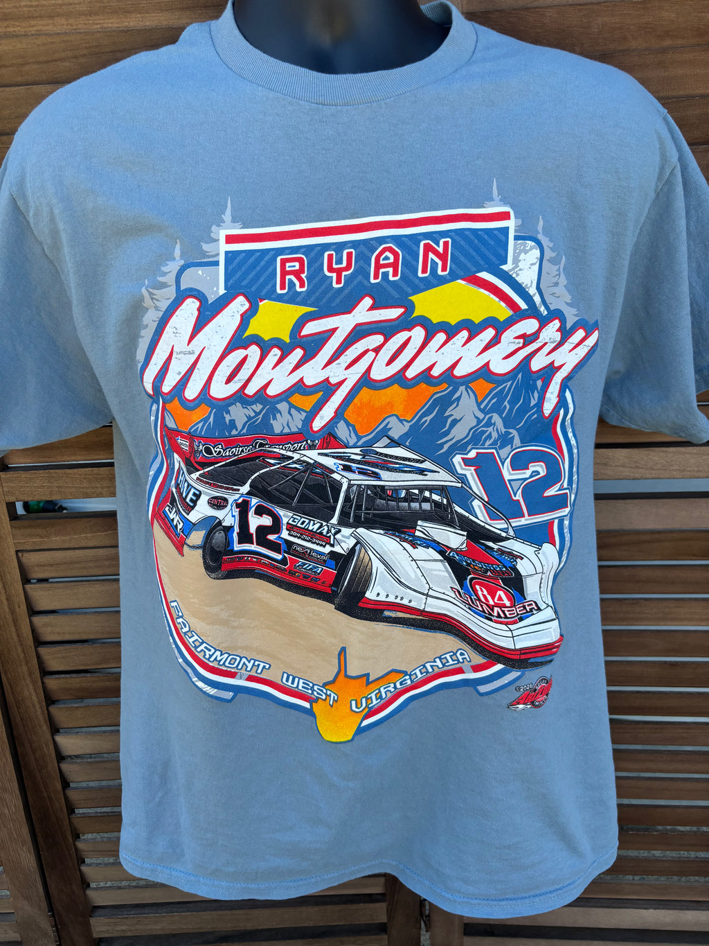 Country Roads RMR x JWR  [Stonewash Blue TSHIRT Youth]