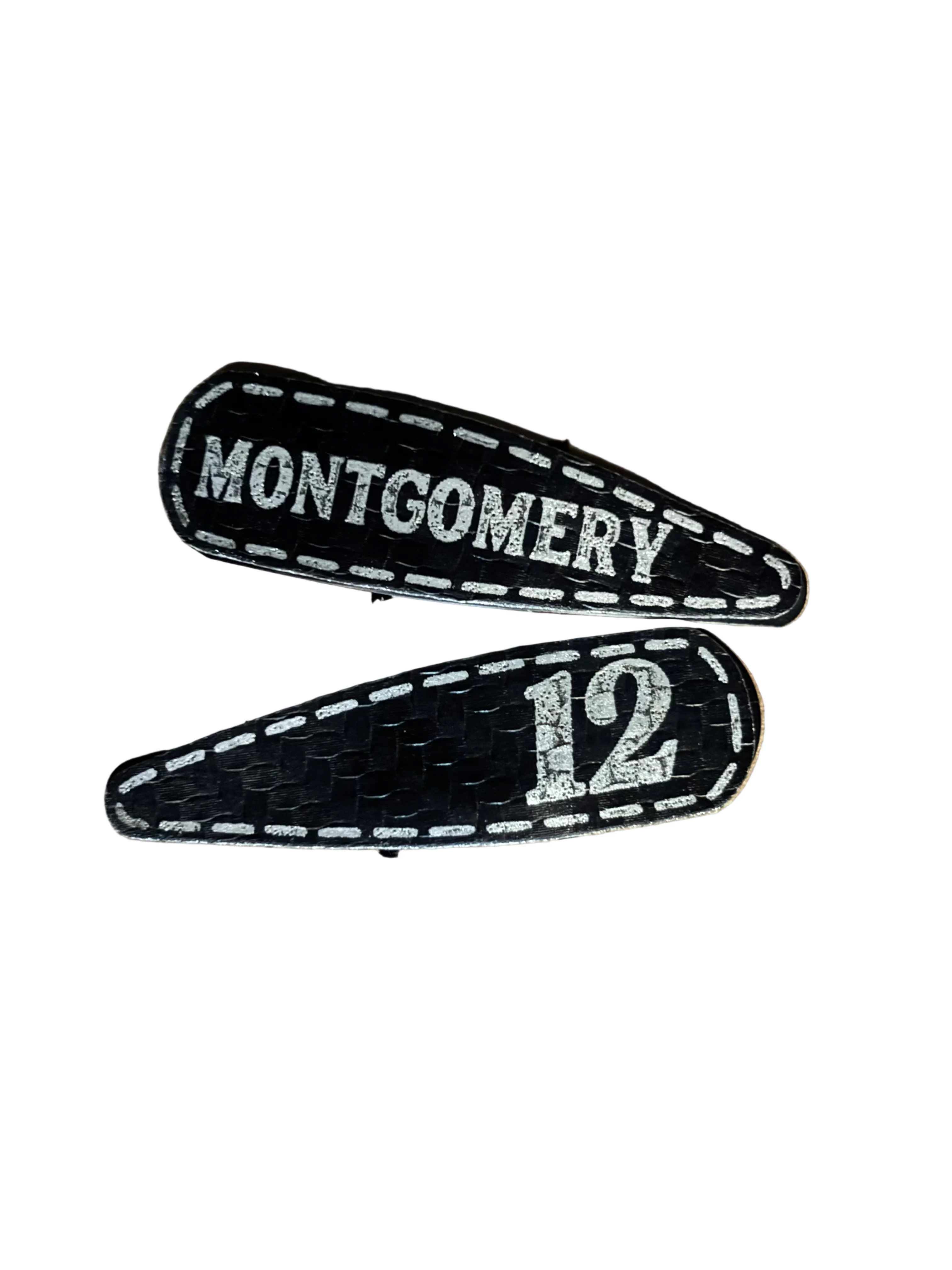 12 Montgomery Barrettes