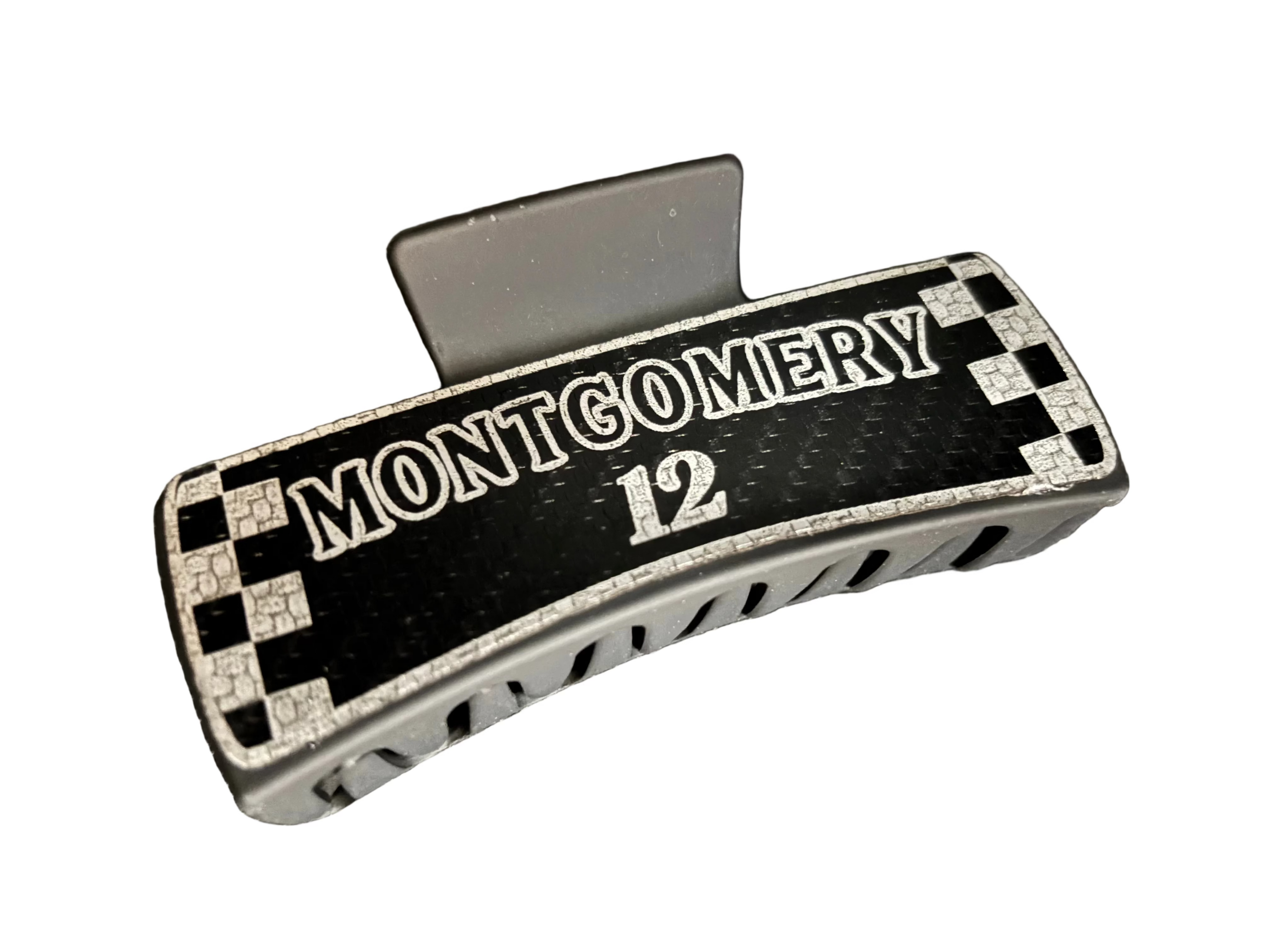 Montgomery 12 Hair Claw Clip (Black)