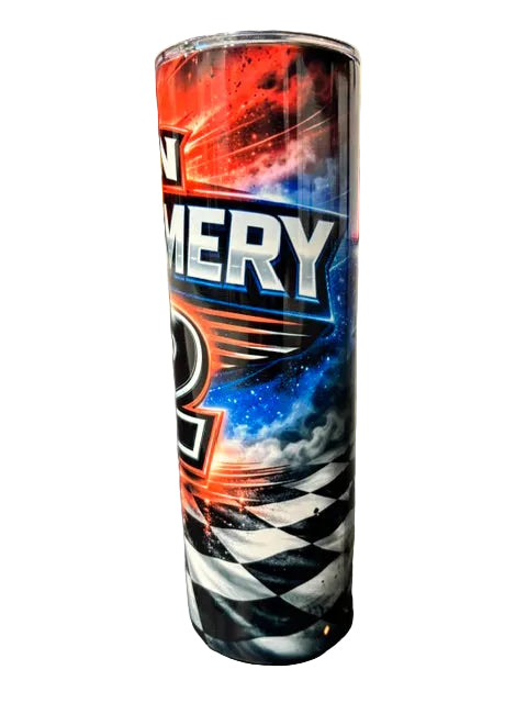 30oz. Ryan Montgomery 12 Checkered Tumbler