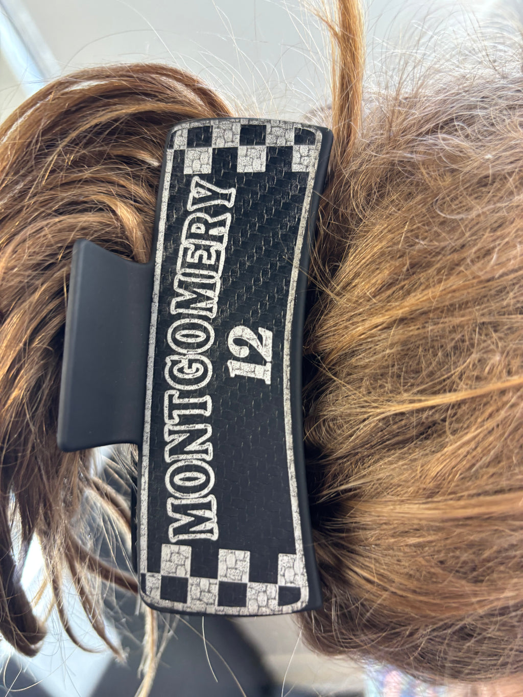 Montgomery 12 Hair Claw Clip (Black)