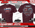 2026 RMR & JWR Crew Shirt (Maroon)