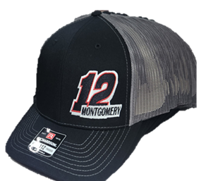 12 Montgomery Hat (Black) Richardson Trucker