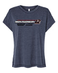 RMR & JWR LADIES WASHED NAVY RELAXED TEE